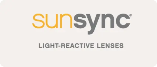 SunSync photochromic ophthalmic lenses