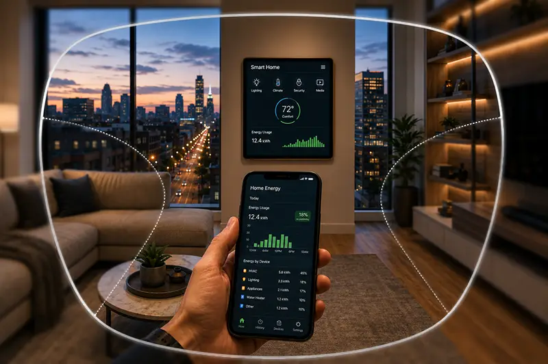 Shamir Autograph Intelligence smart home lifestyle view through the lens